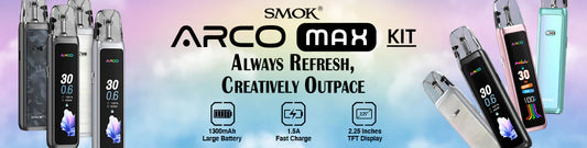 Hardware Spotlight: SMOK ARCO MAX 30W Pod Kit