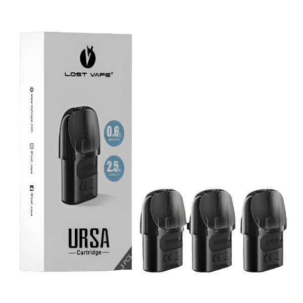 Lost Vape Ursa Replacement Pods - Vape Pods | Giant Vapes Lost Vape Ursa Replacement Pods - Vape Pods | Giant Vapes