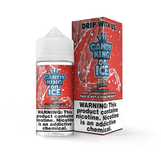 Strawberry Belts on ICE - Candy King - 100mL