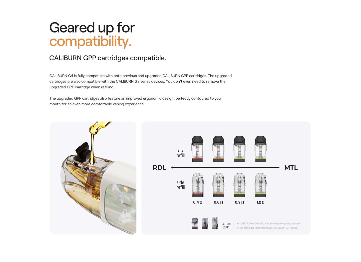 Uwell CALIBURN G4 35W Pod System