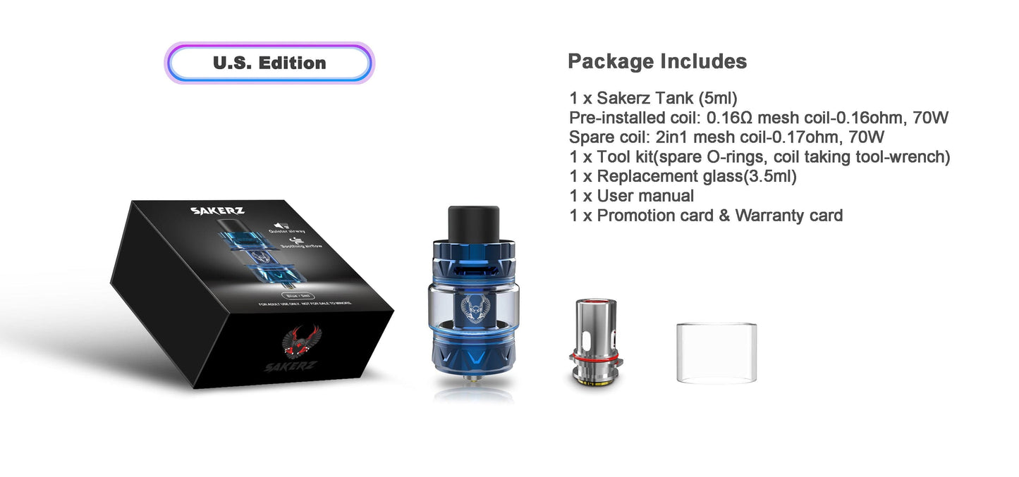 HorizonTech Sakerz Sub-Ohm Tank