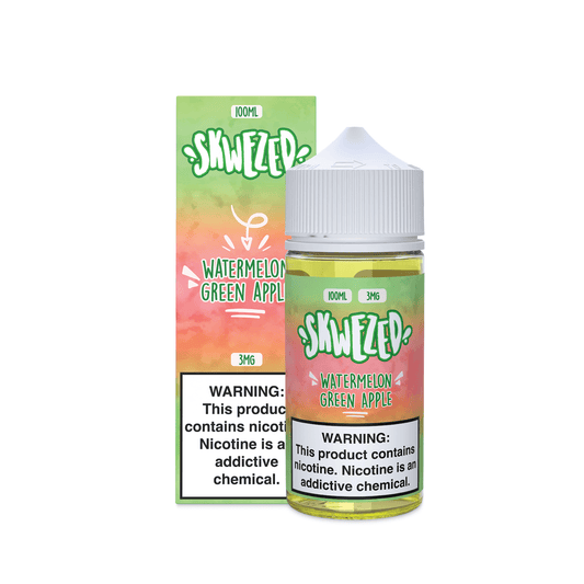 Watermelon Green Apple (Sour Summer Splash) - Skwezed - 100mL