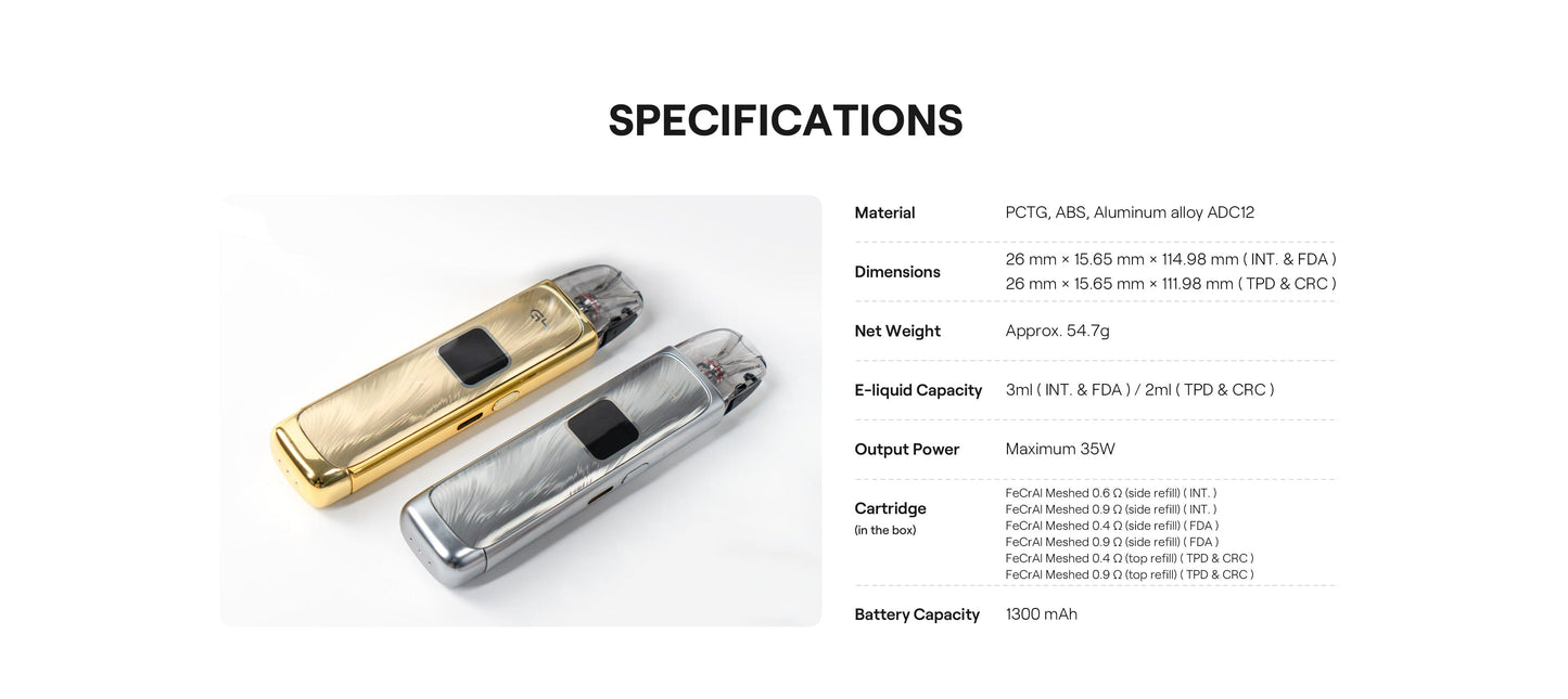 Uwell CALIBURN G4 35W Pod System
