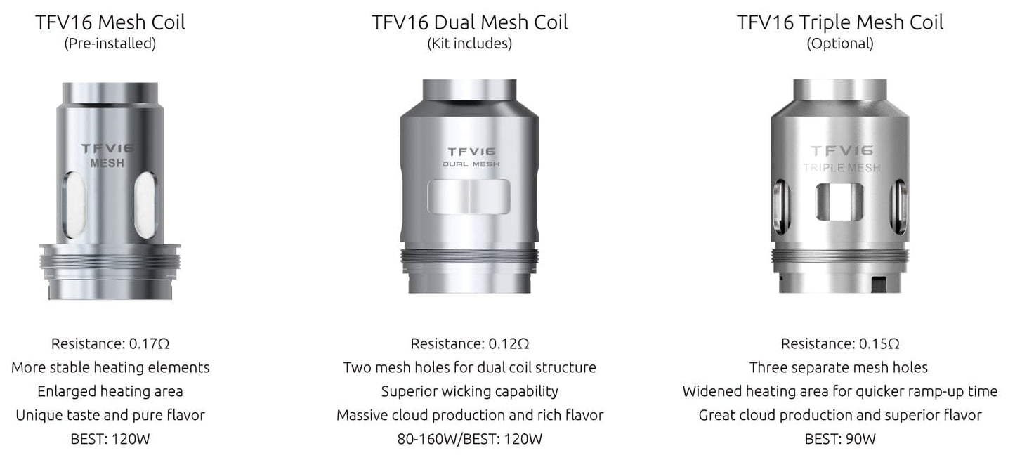 SMOK TFV16 Mesh Sub-Ohm Tank