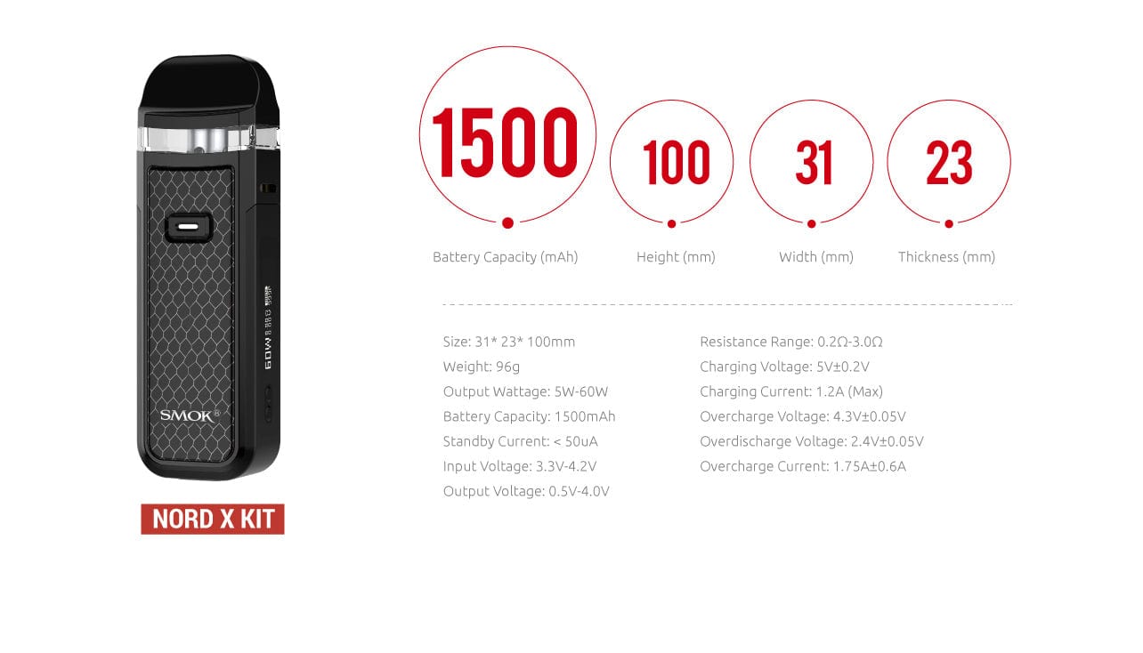 SMOK NORD X 60W Pod System