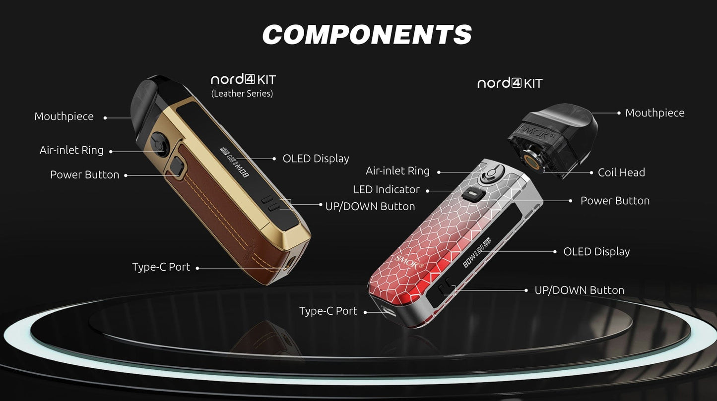 SMOK NORD 4 80W Pod Kit