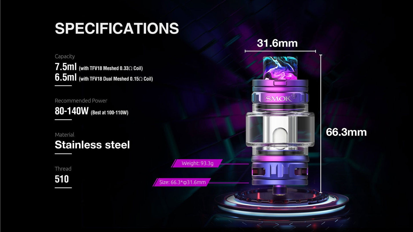 SMOK TFV18 Mesh Sub-Ohm Tank