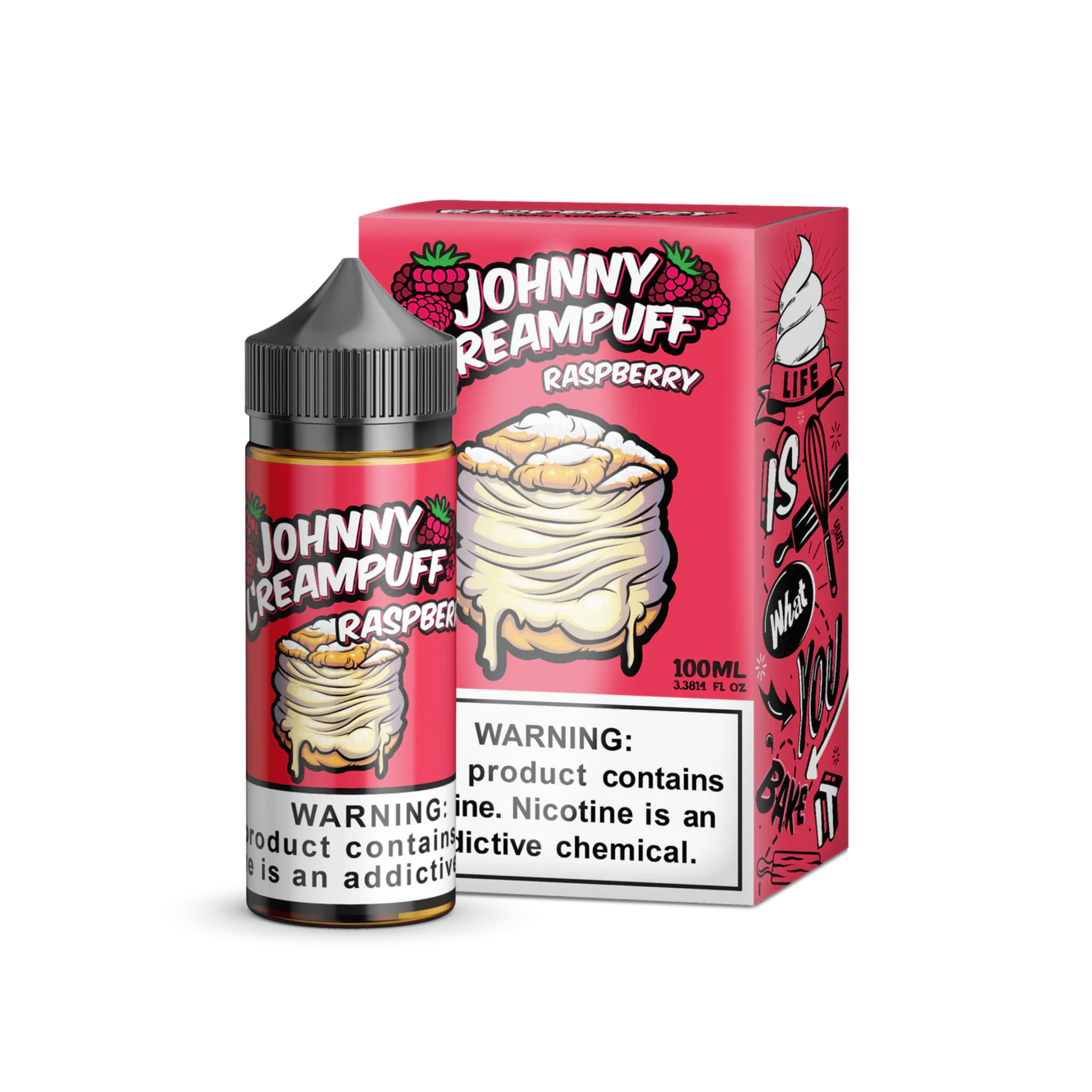 Raspberry - Johnny Creampuff - Vape Juice | Giant Vapes Raspberry - Johnny Creampuff - Vape Juice | Giant Vapes