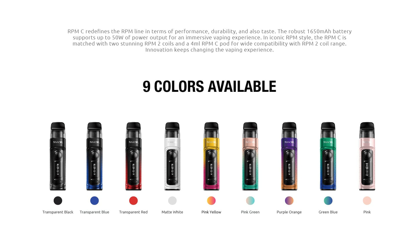SMOK RPM C 50W Pod Kit