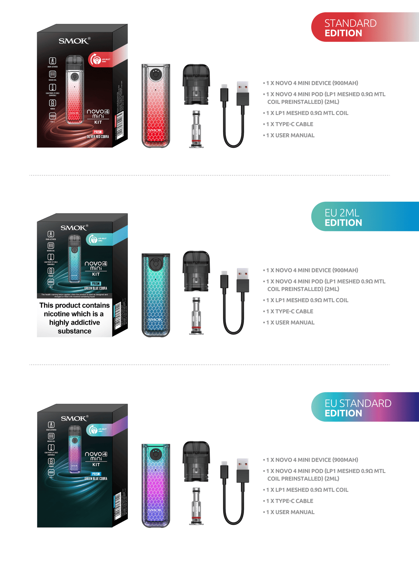 SMOK Novo 4 Mini Pod System
