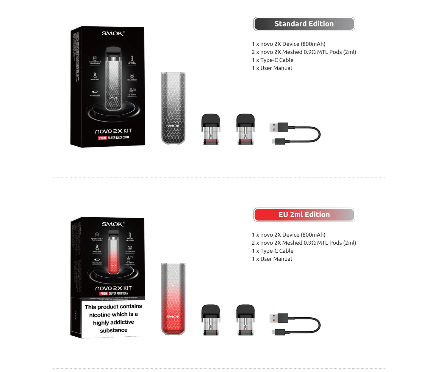 SMOK Novo 2X Pod System