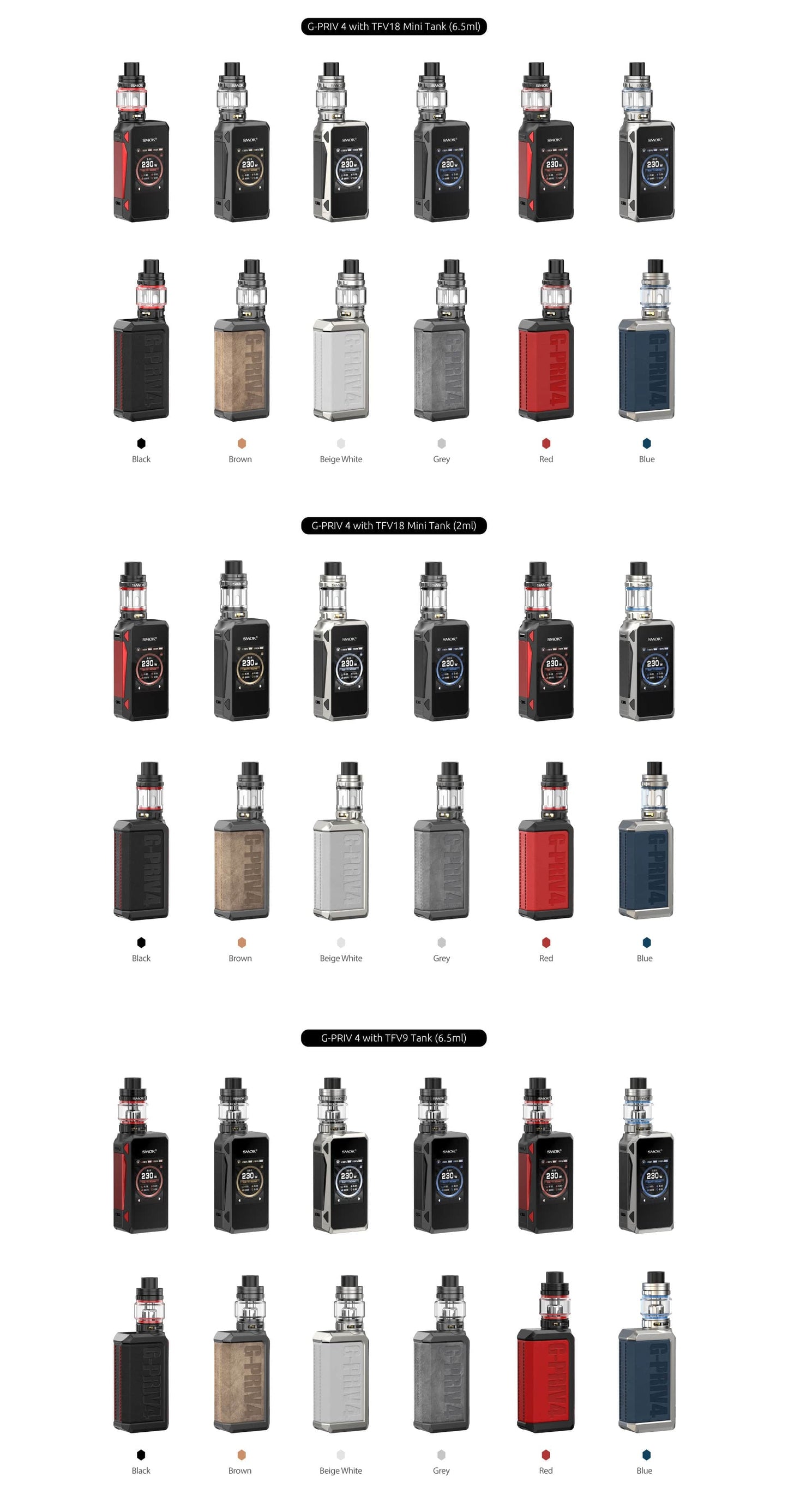 SMOK G-Priv 4 230W Starter Kit