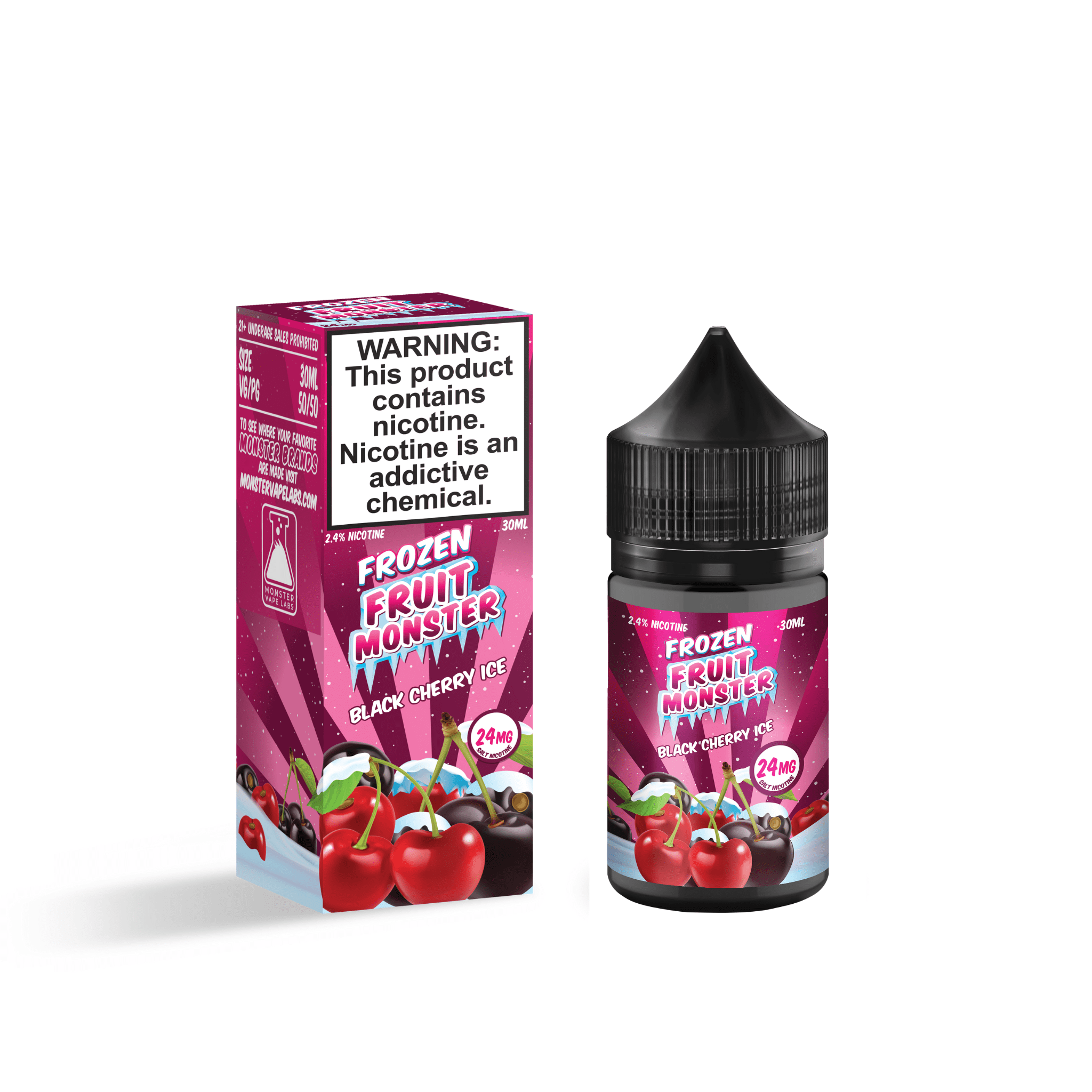 Black Cherry ICE - Frozen Fruit Monster Salts