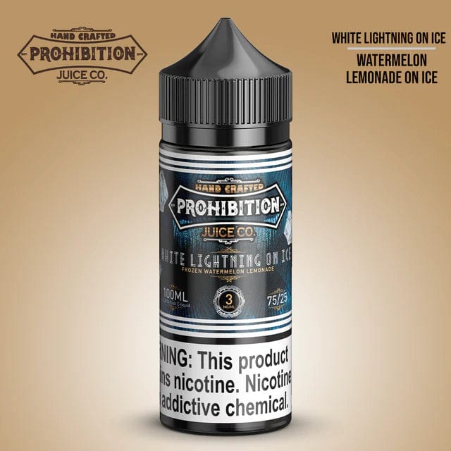 White Lightning On ICE - Prohibition Juice Co. -Vape Juice|Giant Vapes