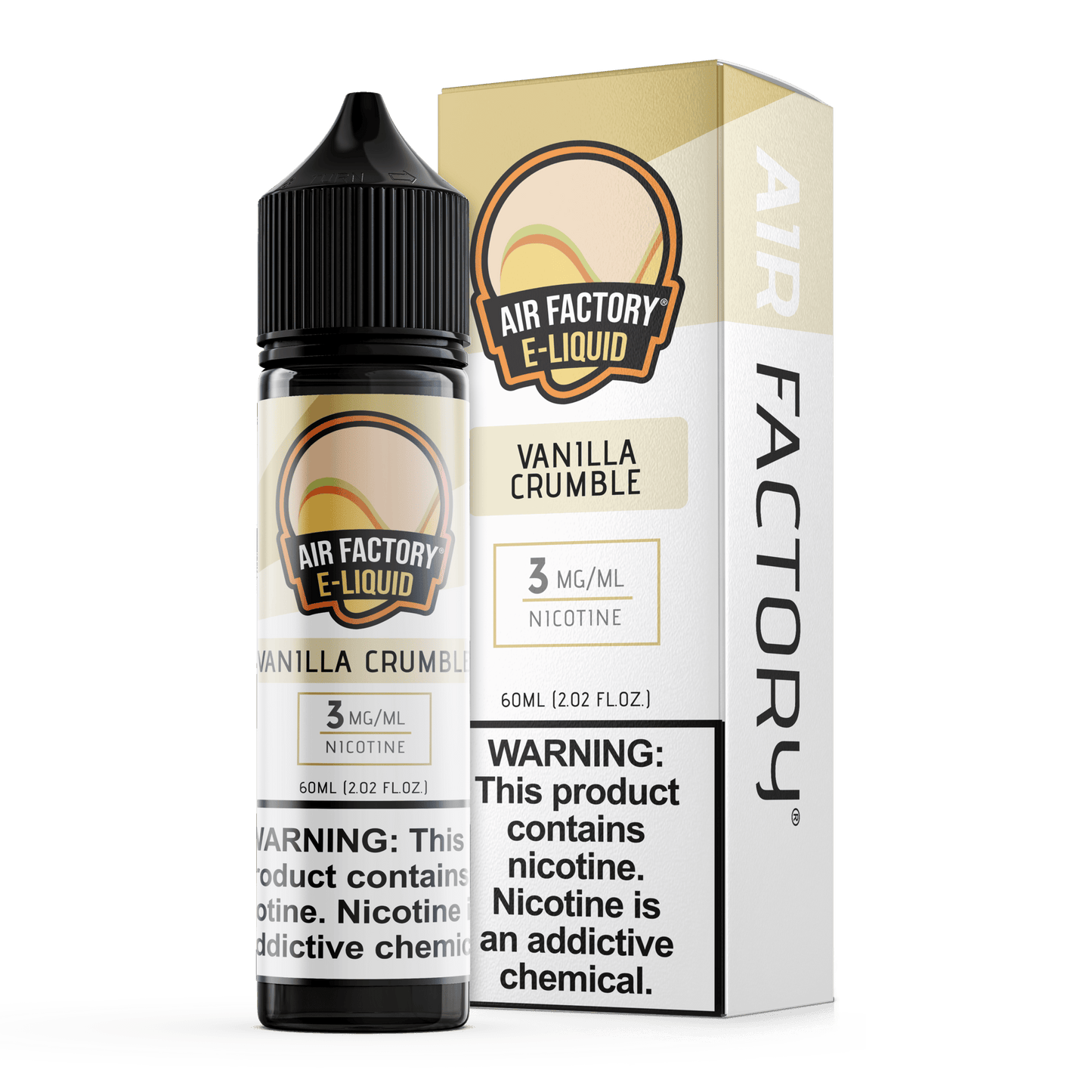 Vanilla Crumble/Kookie Krunch - Air Factory E-Liquids - 60mL