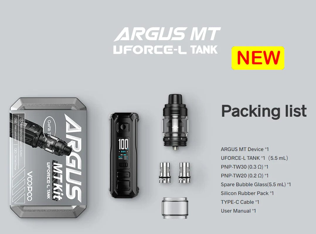 VOOPOO ARGUS MT 100W Starter Kit