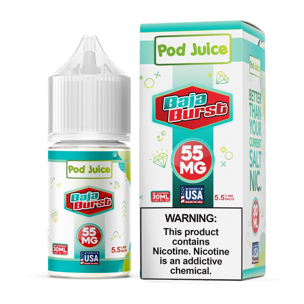 Baja Burst SALT by Pod Juice | Citrus Tropical Nic Salt Vape Juice Giant Vapes Baja Burst SALT by Pod Juice | Citrus Tropical Nic Salt Vape Juice Giant Vapes
