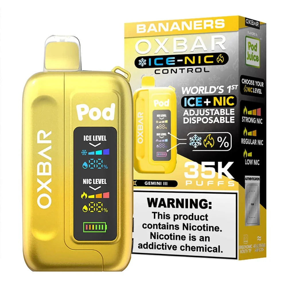 OXBAR X Pod Juice Ice-Nic Control 35K Disposable
