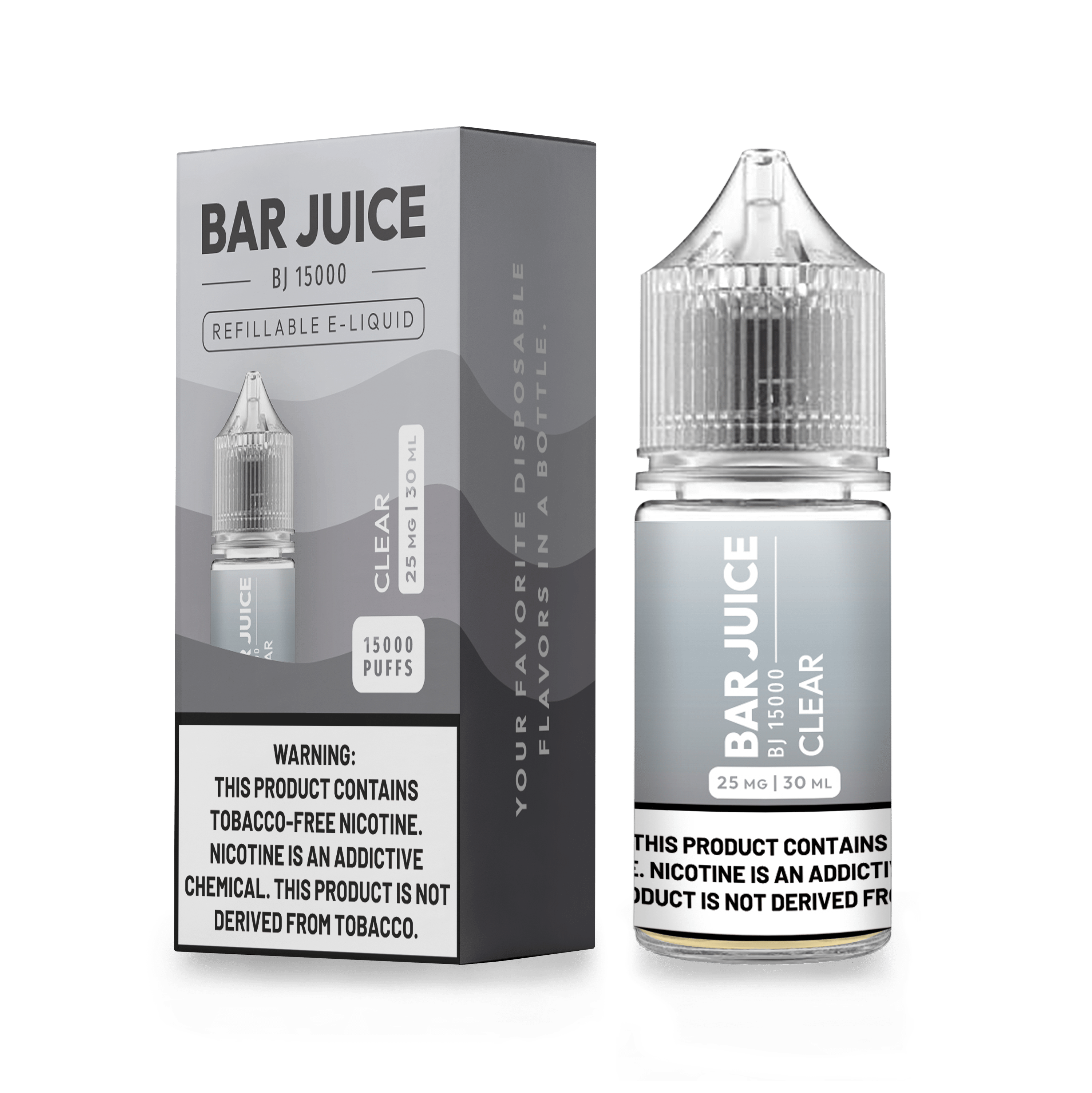 Clear Bar Juice SALTS Salt Nicotine Giant Vapes