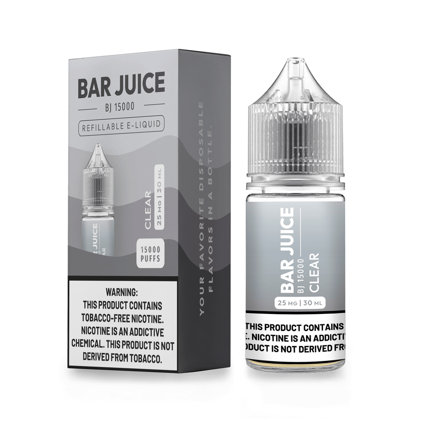 Clear - Bar Juice Salts - 30mL