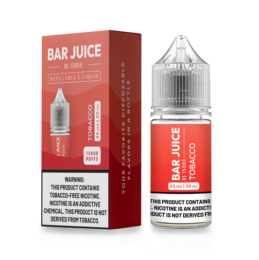 Tobacco - Bar Juice Salts - 30mL