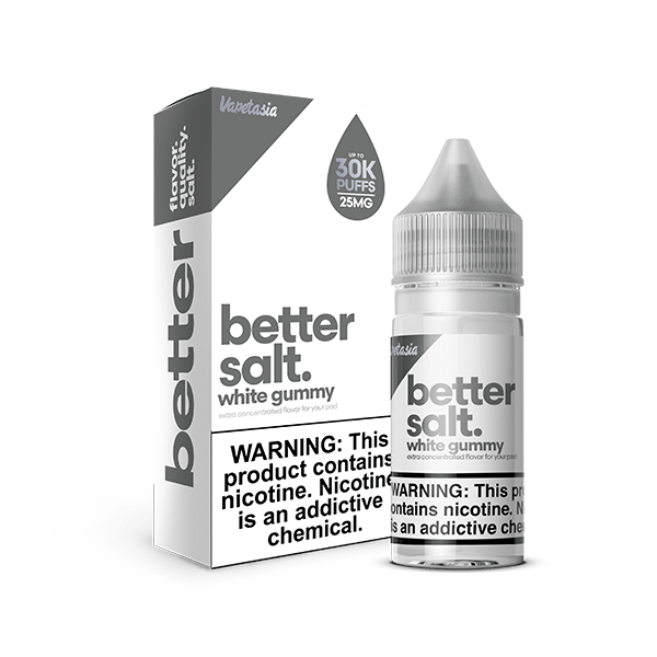 White Gummy SALT - Better Salt by Vapetasia - Salt Nic | Giant Vapes White Gummy SALT - Better Salt by Vapetasia - Salt Nic | Giant Vapes