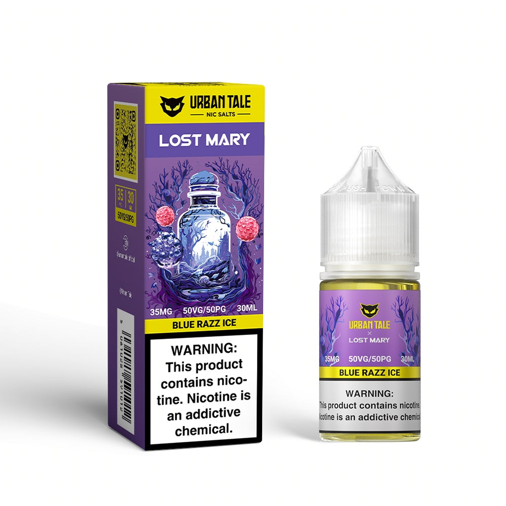 Blue Razz Ice SALT - Urban Tale x Lost Mary - Salt Nic | Giant Vapes Blue Razz Ice SALT - Urban Tale x Lost Mary - Salt Nic | Giant Vapes