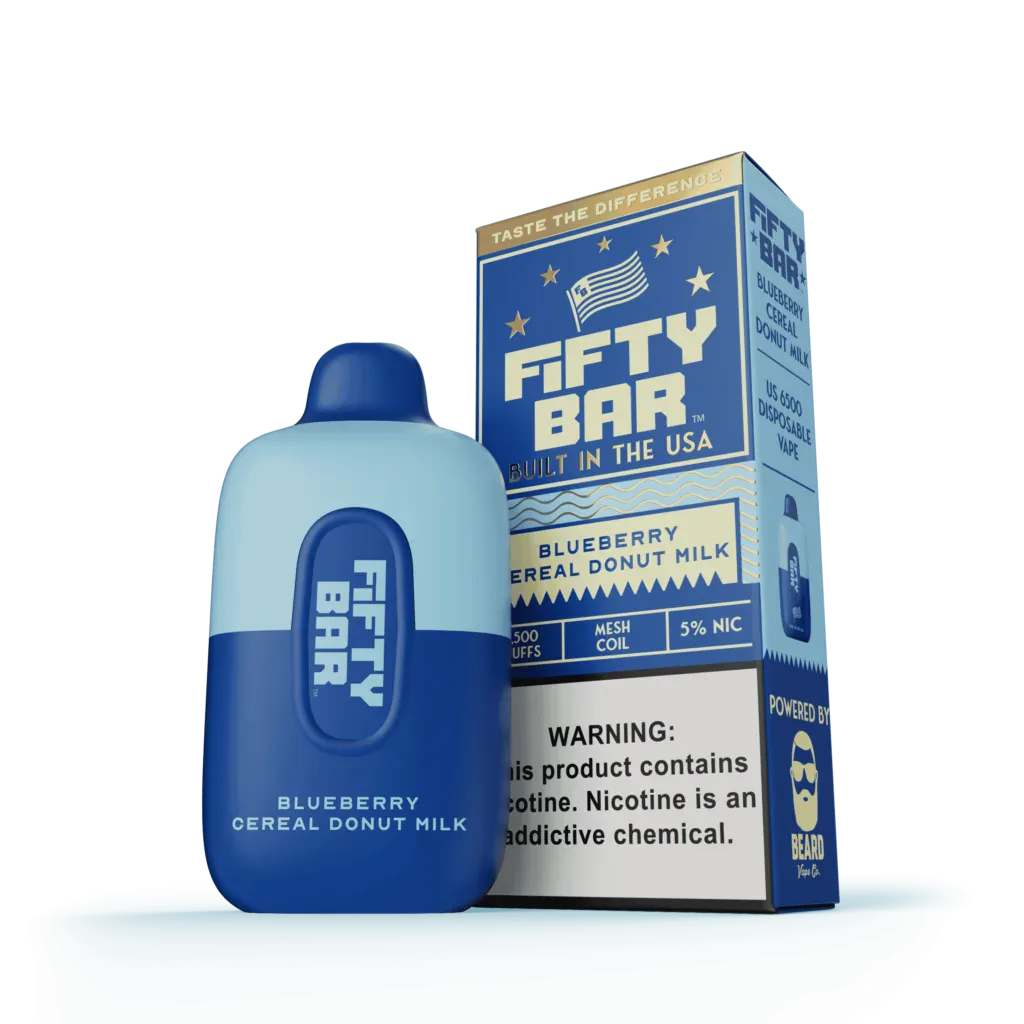 Fifty Bar 20K Disposable | Beard Vape Co. Collaboration Giant Vapes Fifty Bar 20K Disposable | Beard Vape Co. Collaboration Giant Vapes