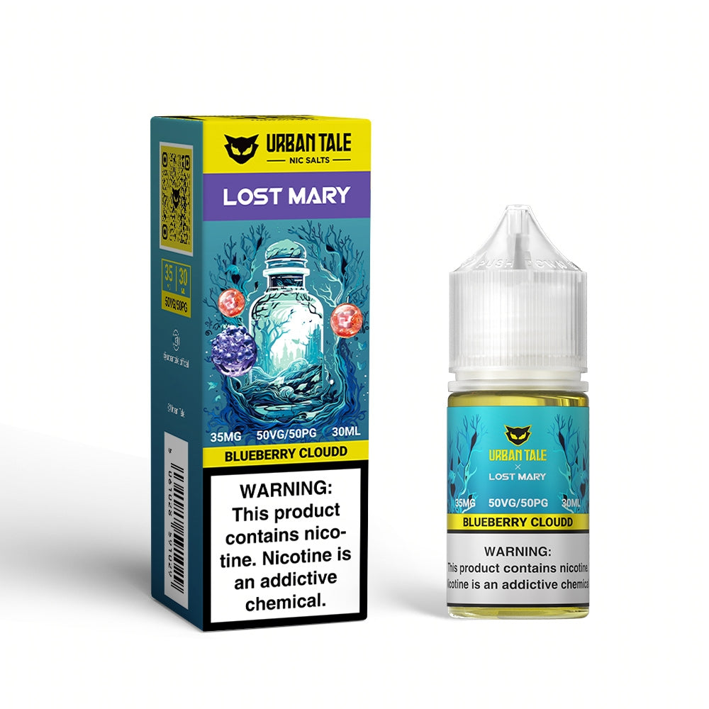 Blueberry Cloudd SALT - Urban Tale x Lost Mary - Salt Nic |Giant Vapes Blueberry Cloudd SALT - Urban Tale x Lost Mary - Salt Nic |Giant Vapes