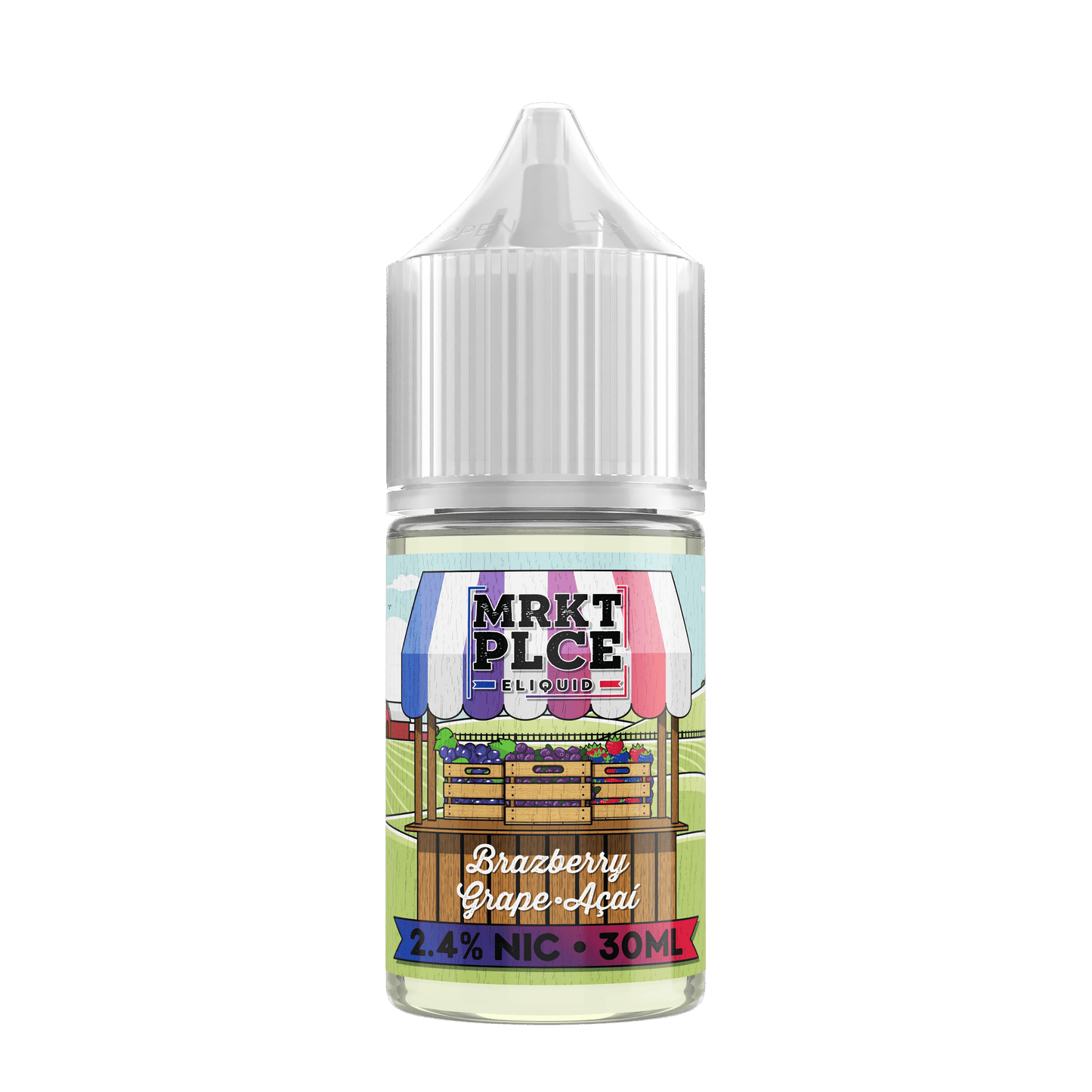 Brazberry Grape Açaí Salt - MRKT PLCE Salts - 30mL