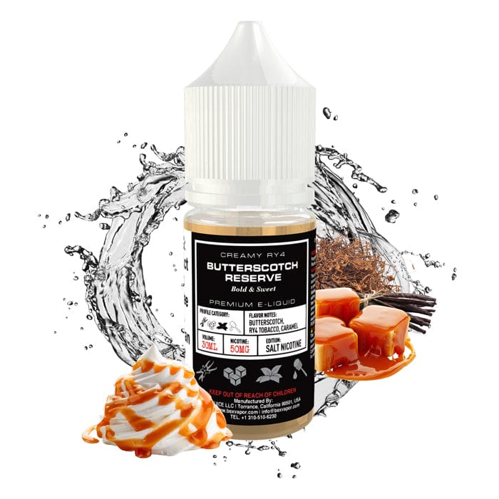 Butterscotch Reserve SALT - BSX Salts - Salt Nicotine | Giant Vapes Butterscotch Reserve SALT - BSX Salts - Salt Nicotine | Giant Vapes