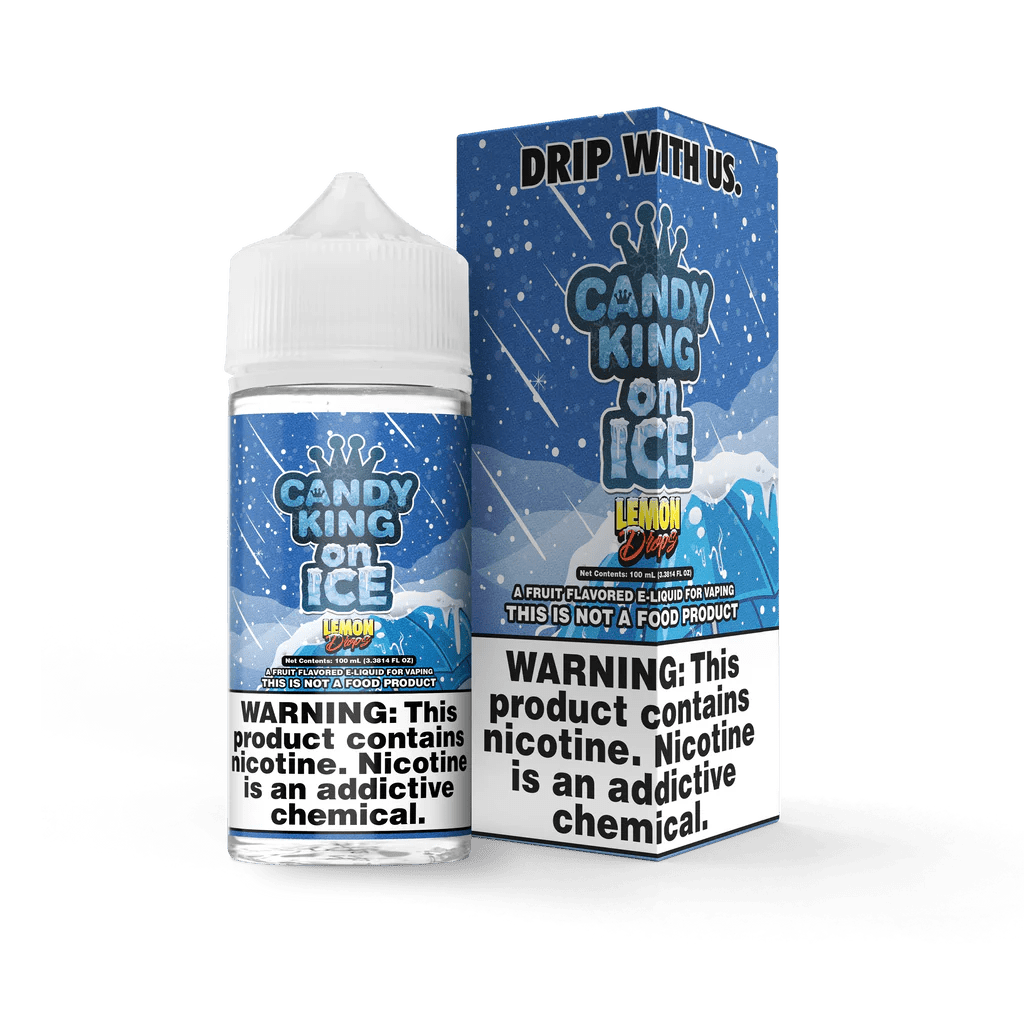 Lemon Drops on ICE - Candy King on ICE - Vape Juice | Giant Vapes