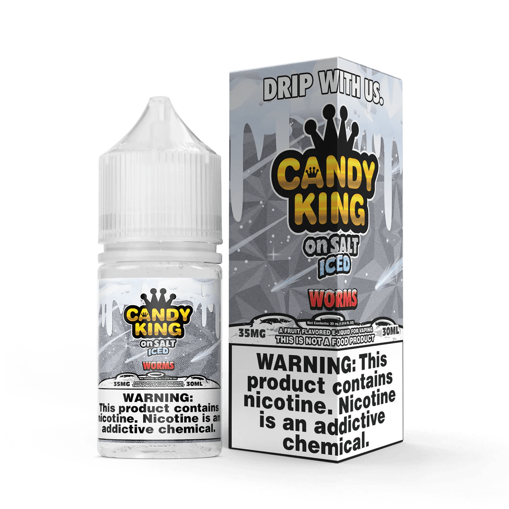 Worms SALT on ICE - Candy King on Salt - Salt Nicotine