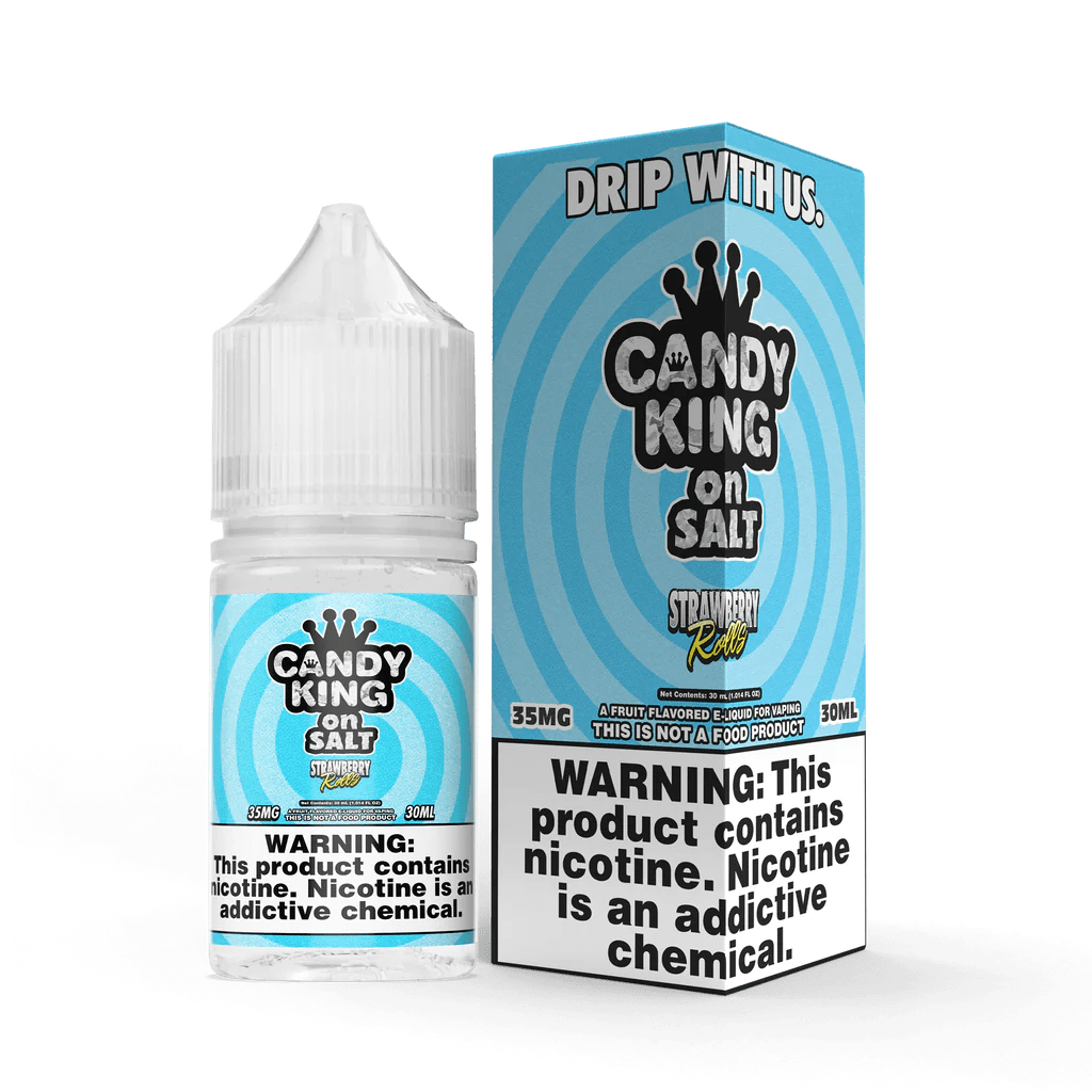 Strawberry Rolls SALT - Candy King On SALT - 30mL