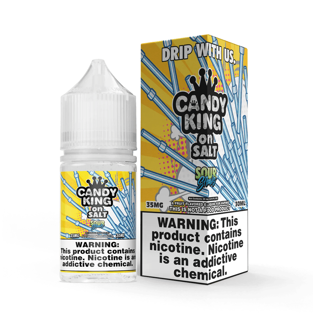 Sour Straws SALT - Candy King - Salt Nicotine | Giant Vapes Sour Straws SALT - Candy King - Salt Nicotine | Giant Vapes