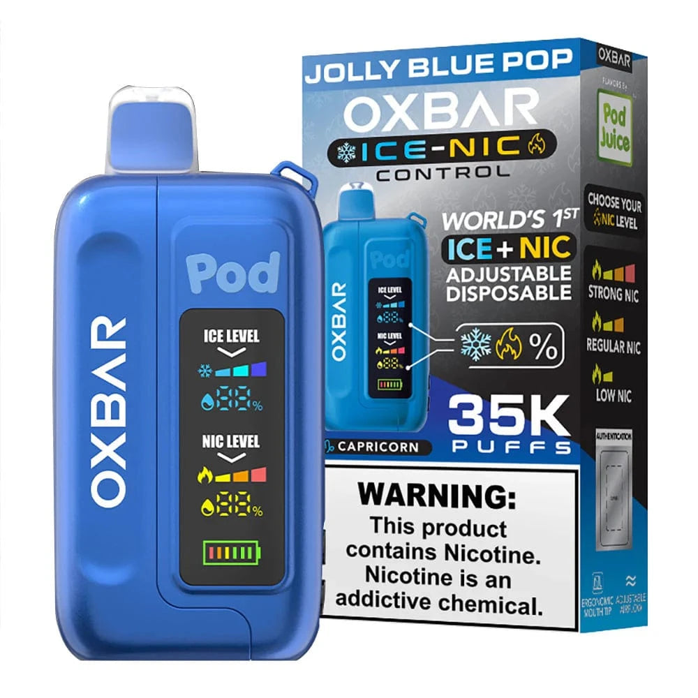 OXBAR X Pod Juice Ice-Nic Control 35K Disposable