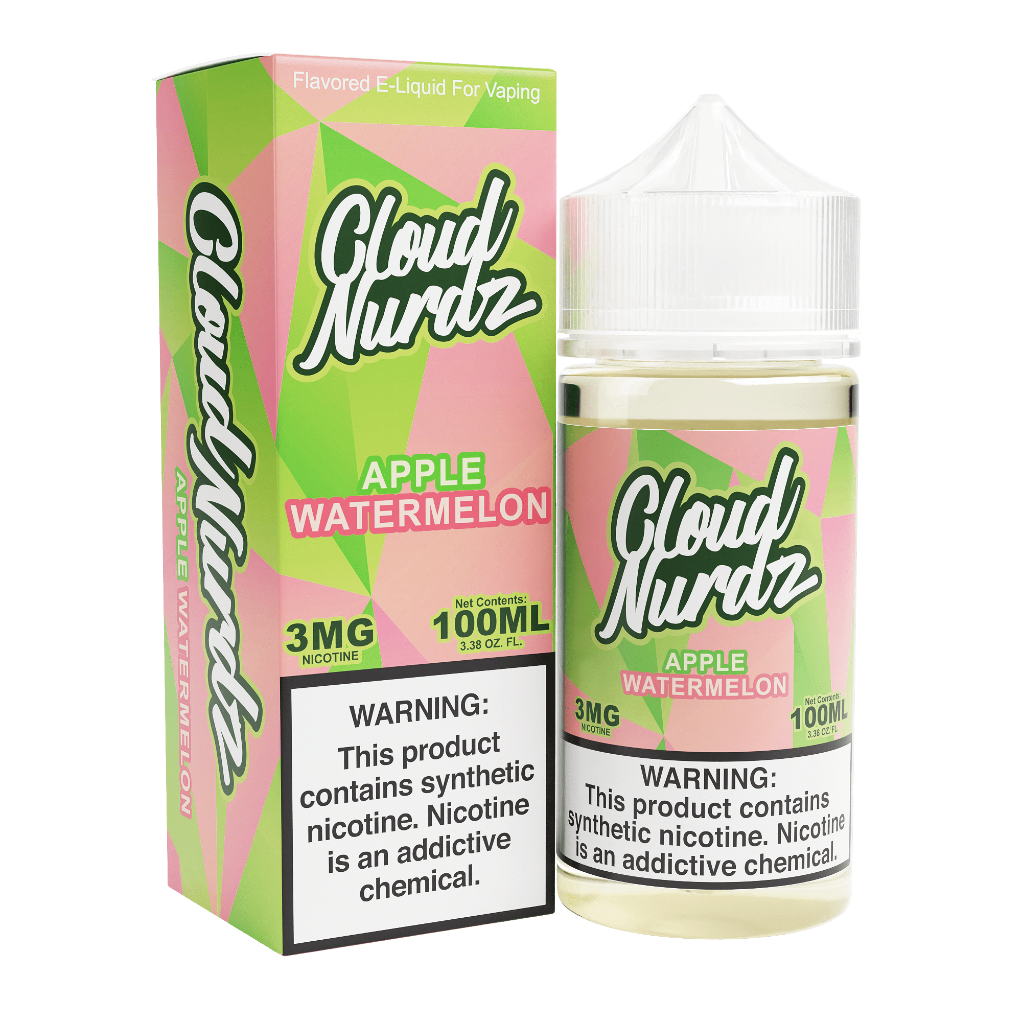 Apple Watermelon - Cloud Nurdz - Vape Juice