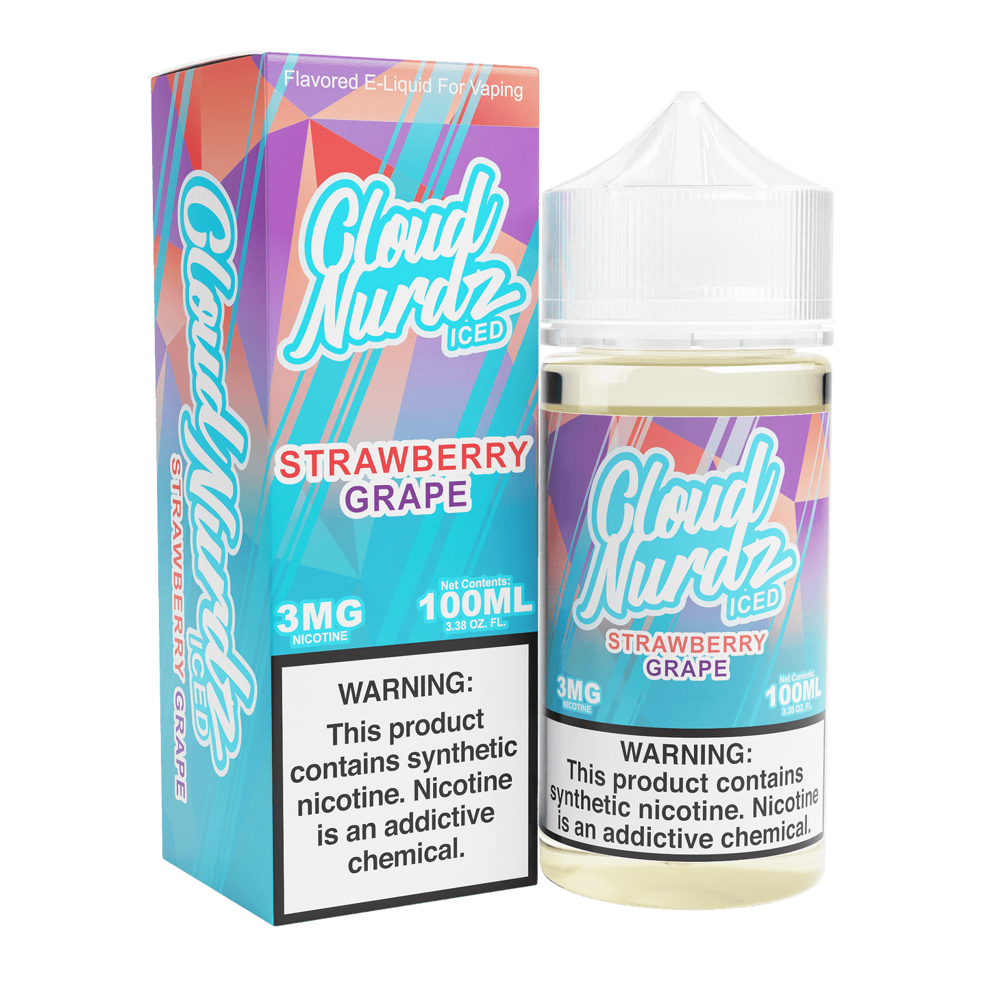 Iced Strawberry Grape - Cloud Nurdz - 100mL