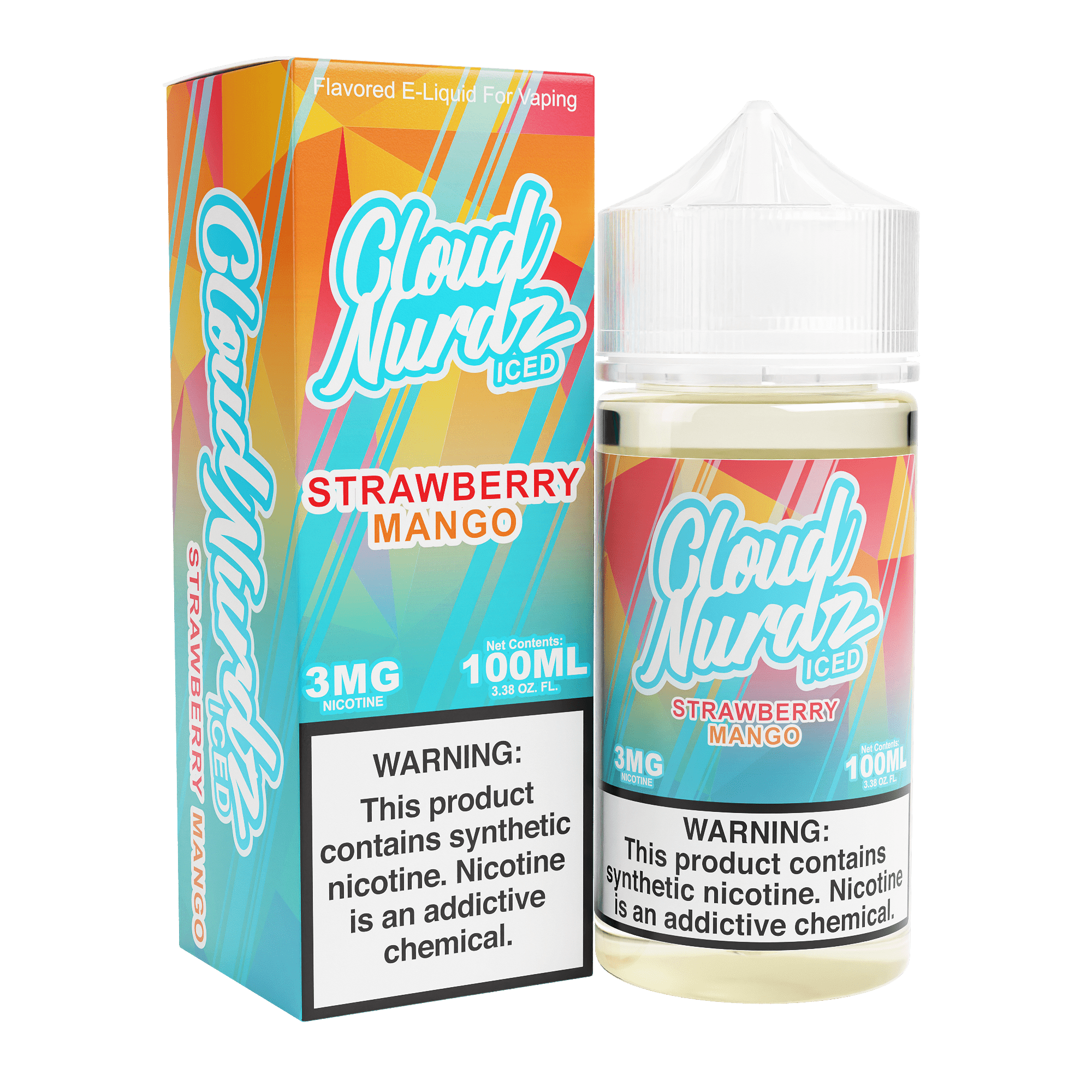 Famous Vape Brand Iced Aloe Mango Salt Nic E-Juice By Cloud Nurdz Aloe Mango  Iced Cloud Nurdz E-juice 100ml Price Australia