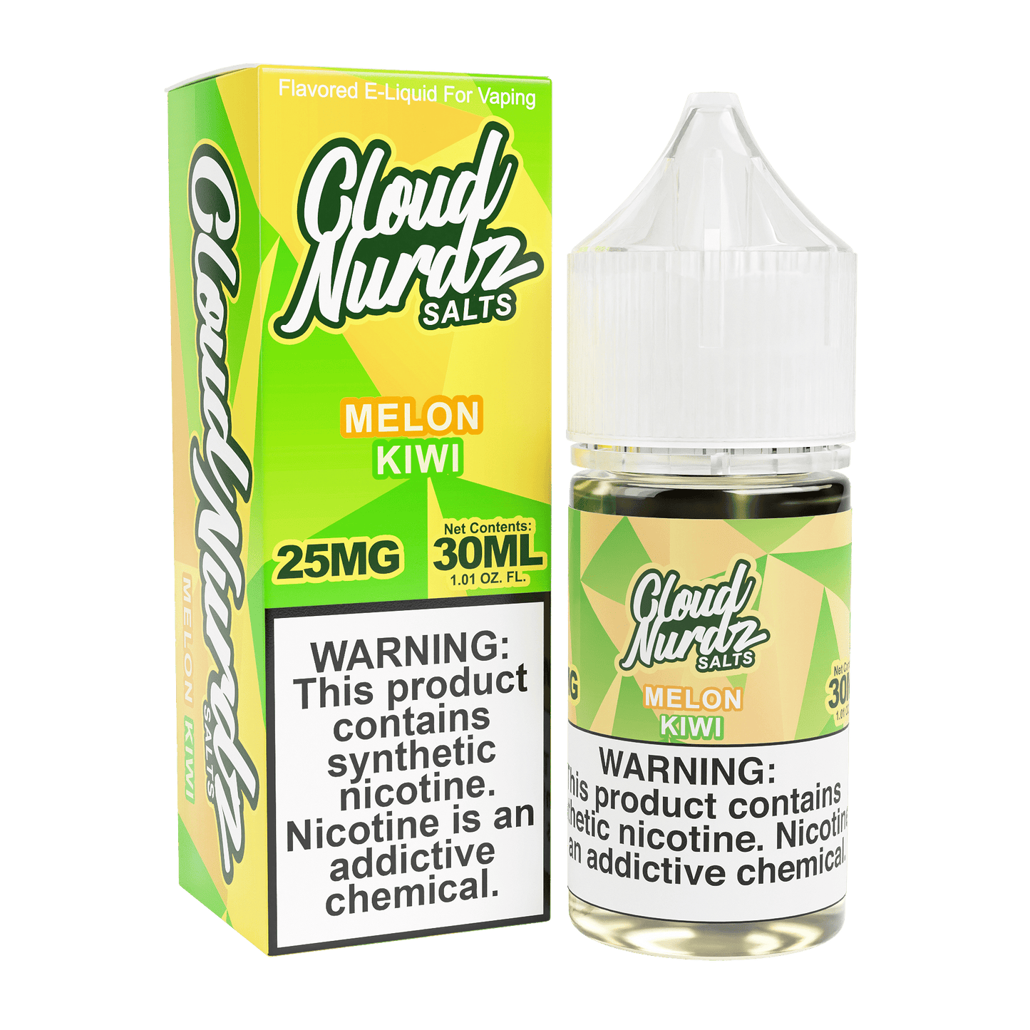 Melon Kiwi - Cloud Nurdz Salts - 30mL