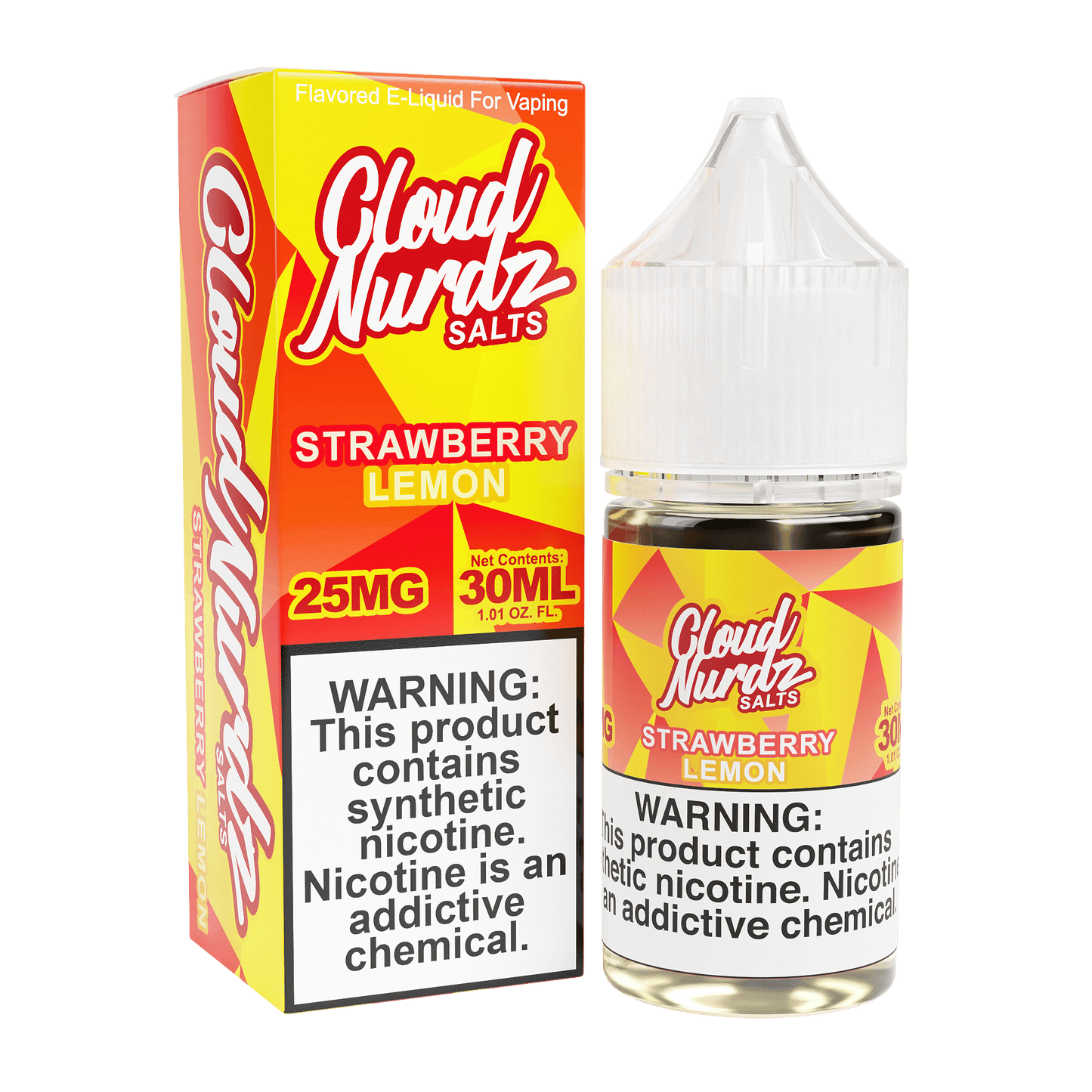 Strawberry Lemon - Cloud Nurdz Salts - 30mL