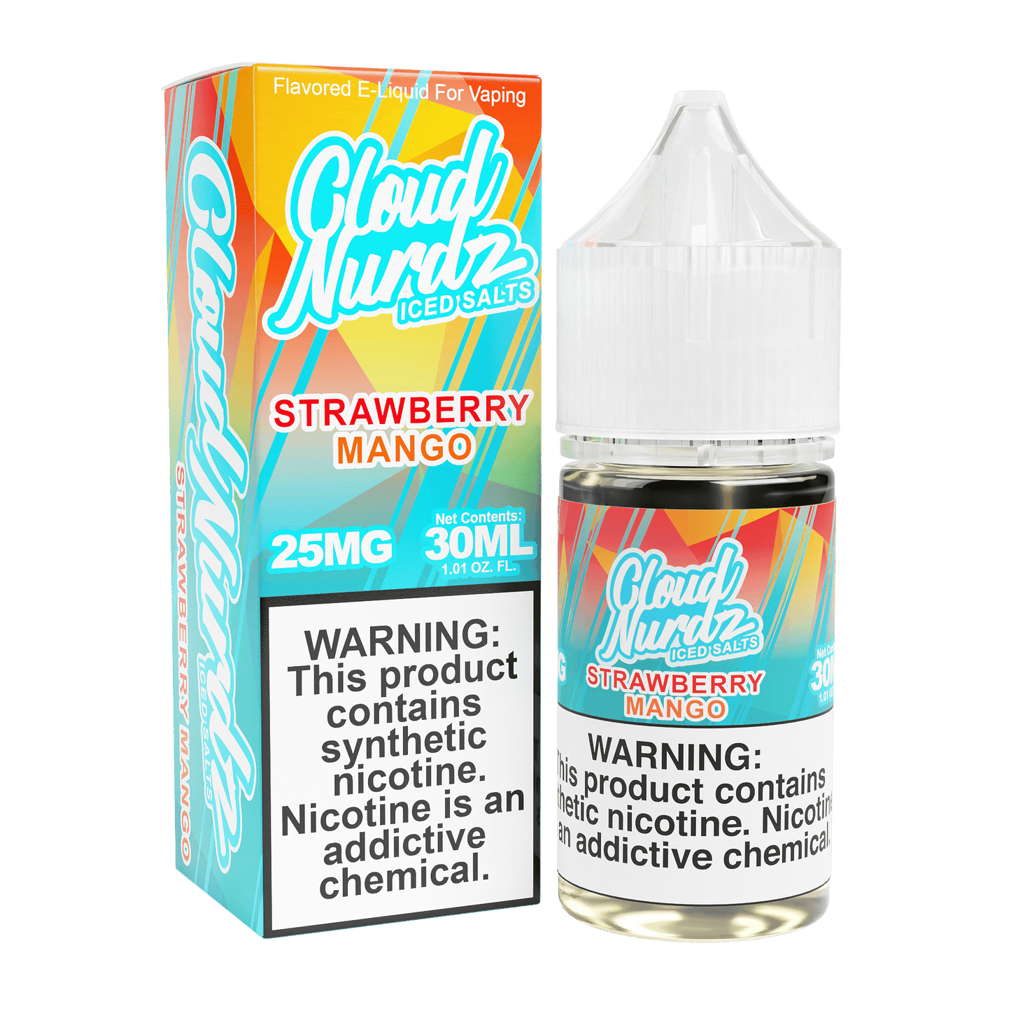 Iced Strawberry Mango - Cloud Nurdz Salts - 30mL