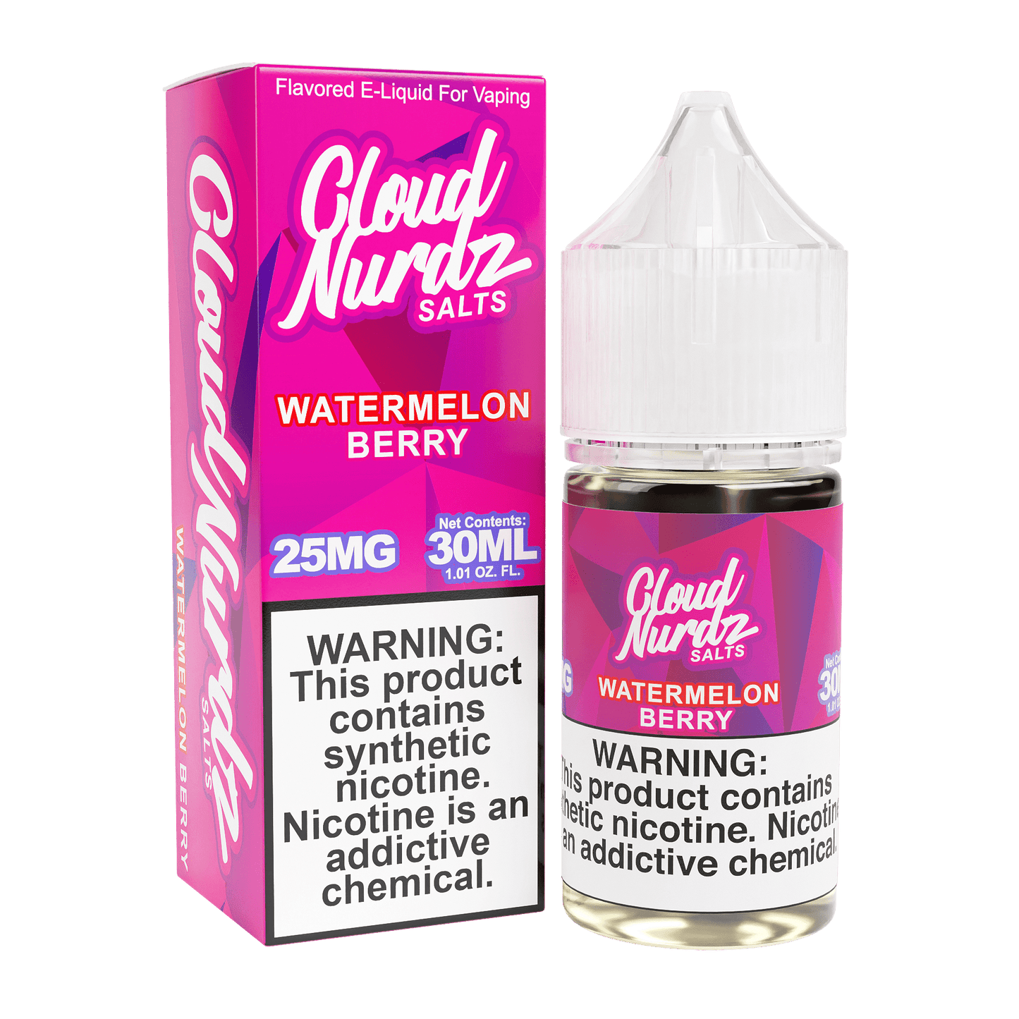 Watermelon Berry - Cloud Nurdz Salts - 30mL