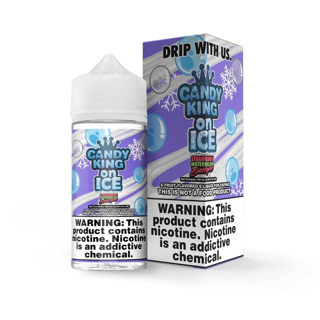 Strawberry Watermelon Bubblegum on ICE - Candy King - 100mL