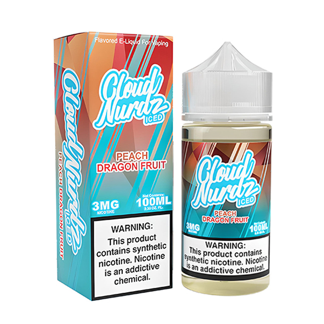 Peach Dragon Fruit ICED - Cloud Nurdz - 100mL