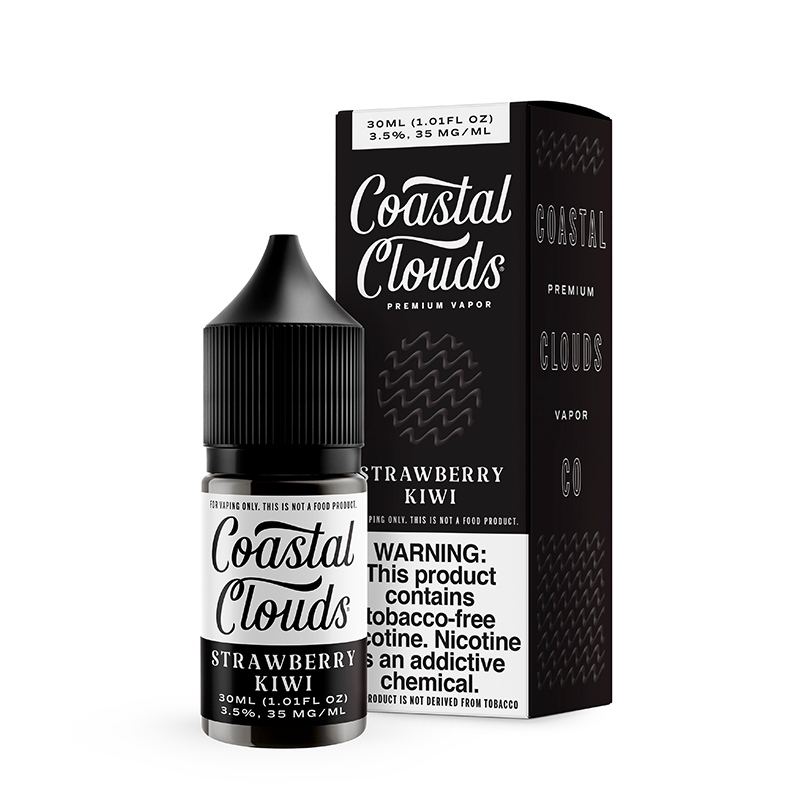 sea salt based vape juice Strawberry Kiwi Salt - Coastal Clouds sea salt based vape juice Strawberry Kiwi Salt - Coastal Clouds