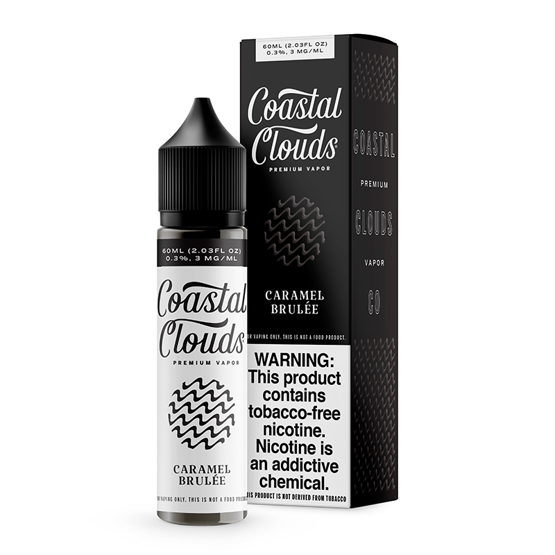 Caramel Brulee - Coastal Clouds - Vape Juice Giant Vapes Caramel Brulee - Coastal Clouds - Vape Juice Giant Vapes