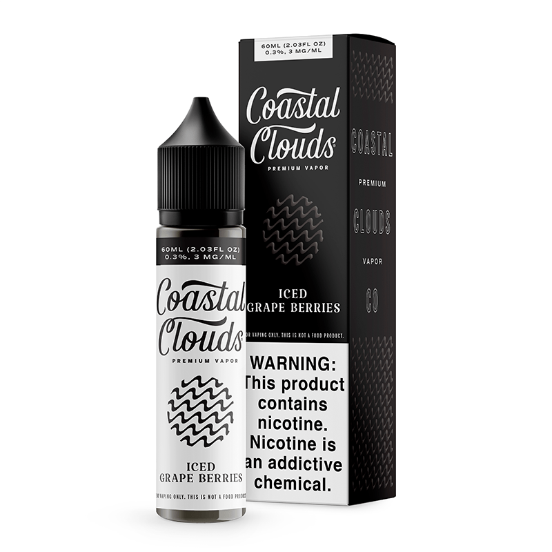 Iced Grape Berries - Coastal Clouds - 60ml