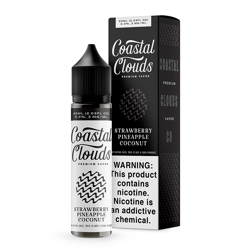 Strawberry Pineapple Coconut - Coastal Clouds - Vape Juice Giant Vapes Strawberry Pineapple Coconut - Coastal Clouds - Vape Juice Giant Vapes