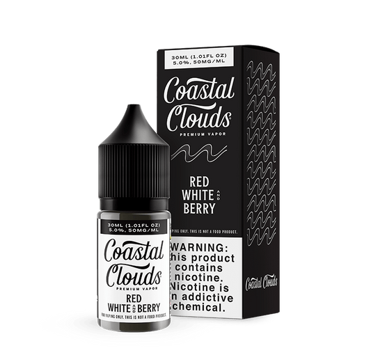 Red White And Berry Salt - Coastal Clouds - 30ml